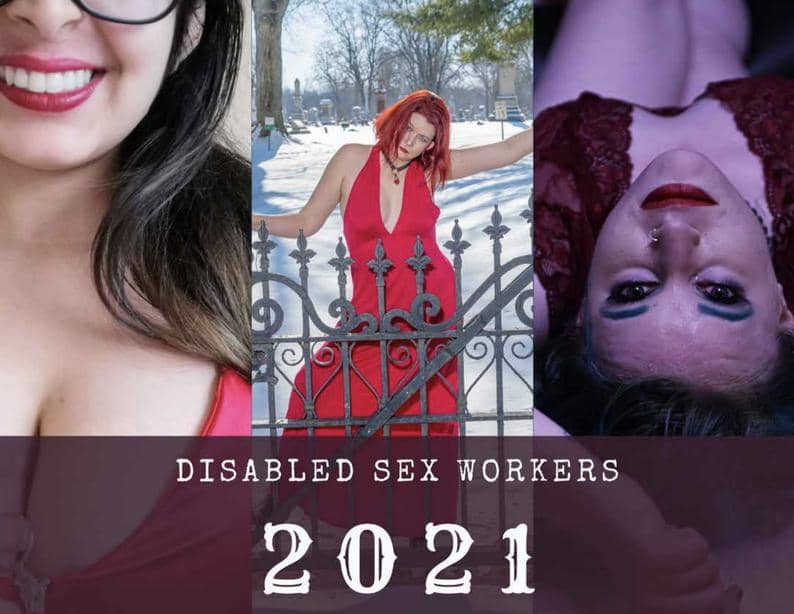 Disabled Sex Workers 2021 Calendar cover
