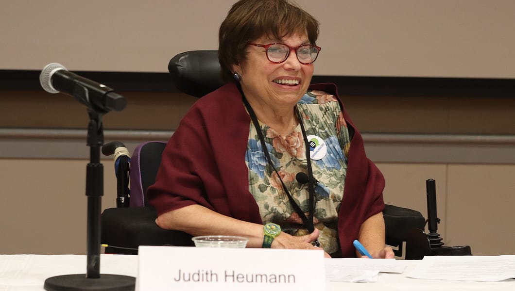 Disability rights hero Judy Heumann