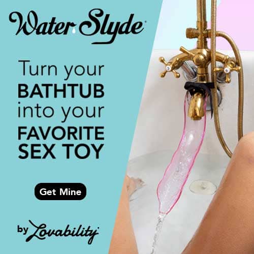 lovability waterslyde bathtub sex toy