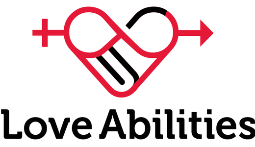 LoveAbilities logo - sex and disability event 
