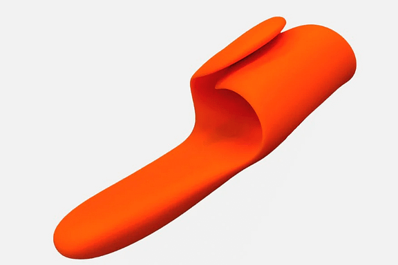 Orange Ziggy sex toy from LUDDI