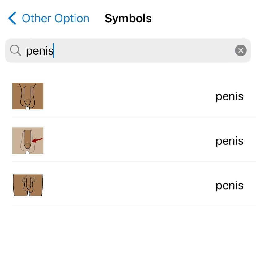proloquo for sex education penis symbols